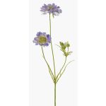 Scabiosa artificiale ANDIA, blu-lilla, 80 cm, Ø 8-10 cm