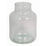 Vaso da fiori SIARA di vetro, trasparente, 20cm, Ø15cm