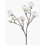 Magnolia artificiale ANEU, color crema, 65 cm, Ø 7-8 cm
