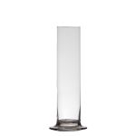 Vaso da fiori singoli ABIRAMY in vetro, base, trasparente, 15cm, Ø6cm