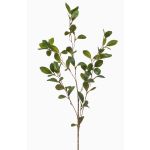 Ramo artificiale di frangiradice LOVRIS con fiori, verde-giallo, 90cm