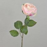 Rosa sintetica FINAKAS, rosa, 65cm, Ø9cm