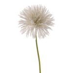 Crisantemo sintetico NANDITA, bianco, 60cm, Ø15cm