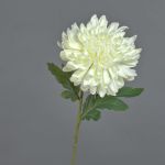 Chrysantheme künstlich DELPHINA, creme, 65cm, Ø14cm