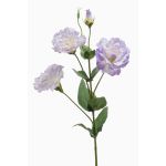 Fiore artificiale Lisianthus JENO, lilla chiaro-crema, 65 cm, Ø 7-9 cm