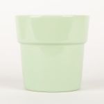 Vaso per orchidee MARIVAN, ceramica, turchese chiaro, 12,5cm, Ø13,5cm