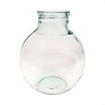 Vaso sferico BRENDEN in vetro, riciclato, trasparente, 30cm, Ø25cm