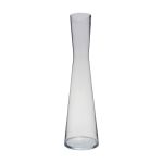 Vaso da terra sottile SYRMA di vetro, trasparente, 50cm, Ø12cm