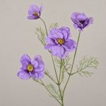 Deko Blumenzweig Schmuckkörbchen PRESTIOSA, lila, 75cm, Ø6-11cm