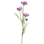 Kunstblume Schmuckkörbchen ZHINIAN, rosa-lila, 60cm, Ø3-6cm