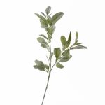 Ramo di stachys artificiale LEVIN, grigio-verde, 70cm