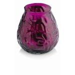 Lanterna MAYELA riempita di cera, rosa, 10,5cm, Ø10cm, 48h