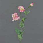 Lisianthus finto NOWA, rosa, 80cm, Ø7cm