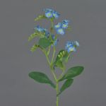Nontiscordardime finto ESTHER, blu chiaro, 35cm, Ø2cm