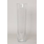 Vaso da pavimento AMNA OCEAN, imbuto/rotondo, trasparente, 70cm, Ø17cm