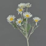Margherita finta LEONIA, bianco, 60cm, Ø5cm