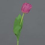 Tulipano finto ROMANA, fucsia, 45cm, Ø6cm