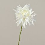 Dalia di plastica SMILA, crema, 55cm, Ø12cm
