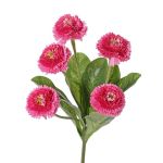 Margherita decorativa HEIKE su stelo, rosa, 25cm, Ø4,5cm