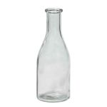 Piccola bottiglia di vetro ANYA, cilindrico/rotondo, trasparente, 18cm, Ø6,5cm