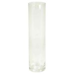 Vaso da fiori SANSA OCEAN, cilindrico/rotondo, trasparente, 40cm, Ø10cm