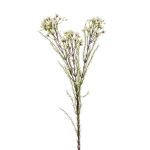 Fiore di cera finto MEDEA, crema, 80cm