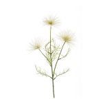 Crisantemo finto HARARE, crema, 65cm