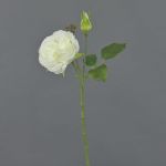 Rosa artificiale CESCA, crema, 40cm