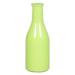 Bottiglia di vetro ANYA, verde chiaro, 18cm, Ø6,5cm