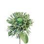 Cuscino porta spilli decorativo Protea ISLARTINA, verde-blu, 75 cm