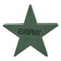 Spugna da composizione a umido OASIS® a forma di stella, con base in legno Bioline, verde, 25x25x4,5 cm