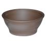 Vaso da terra in terracotta MARZANO, patinato, marrone, 11,5 cm, Ø 23 cm