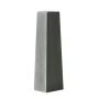 Colonna decorativa per piante MIRYON in Fiberstone, grigia, 30x30x115cm