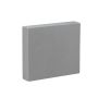 Piastra in schiuma OASIS® per fiori artificiali, grigia, 29x25x6 cm