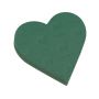 OASIS® Spugna da infilaggio a umido a forma di cuore, decorazioni per matrimoni, base in schiuma rigida Foam Frames, verde, 31x29x6 cm