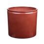 Vaso da piante ALCHIBA in ceramica, rosso-marrone, 17,6cm, Ø19,4cm
