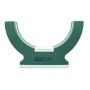 OASIS® base per composizioni floreali a umido con supporto per urne, composizioni floreali funebri, base in polistirolo espanso rigido, supporto in legno, verde, 47x10x29 cm