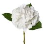 Fiore di ortensia in plastica KLUVT, bianco, 50cm