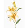 Fiore artificiale giglio tigrato KRAWEL, Eco Collection, giallo, 85 cm, Ø 21 cm