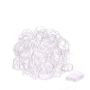 Ghirlanda luminosa Curly FLORIANE, argento, 25 LED, a batteria, Ø 20 cm
