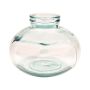 Vaso sferico BRENDEN in vetro, riciclato, trasparente, 20cm, Ø25cm