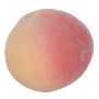 Frutto artificiale Pesca YOLANTHA, giallo-rosso, 7,5cm, Ø8cm