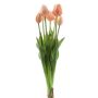 Mazzo di tulipani artificiali Mix LONA, pesca-arancione, 45cm, Ø20cm