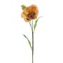 Fiore di papavero artificiale EDESSA, pesca-arancione, 80cm, Ø11cm