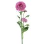 Fiore artificiale Ranuncolo PROTO, rosa shocking, 65 cm