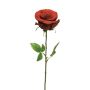 Rosa artificiale RUYUN, rossa, 45 cm, Ø 8 cm