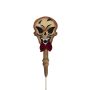 Teschio da pavimento di Halloween LUMPY, LED, 87cm