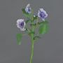 Ramo artificiale di viole del pensiero SIANIE, viola-blu-bianco, 35 cm, Ø 5-6,5 cm