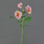 Ramo artificiale di viole del pensiero SIANIE, rosa-fucsia-giallo, 35 cm, Ø 5-6,5 cm