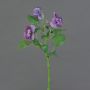 Ramo artificiale di viole del pensiero SIANIE, viola-bianco-blu, 35 cm, Ø 5-6,5 cm
